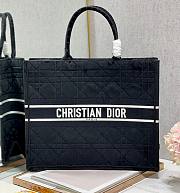 Kitlife Dior Book Tote Large Black Velvet - 41*32cm - 1