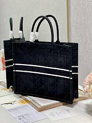 Kitlife Dior Book Tote Large Black Velvet - 41*32cm - 3