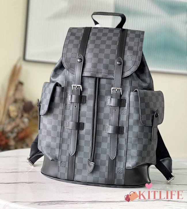 	 Kitlife Louis Vuitton Christopher Backpack Damier Graphite canvas - 41.0 x 48.0 x 13.0 - 1