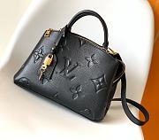 Louis Vuitton Petit Palais Monogram Empreinte Handbag Black - M58916 – 29 x 18 x 12.5 cm - 1