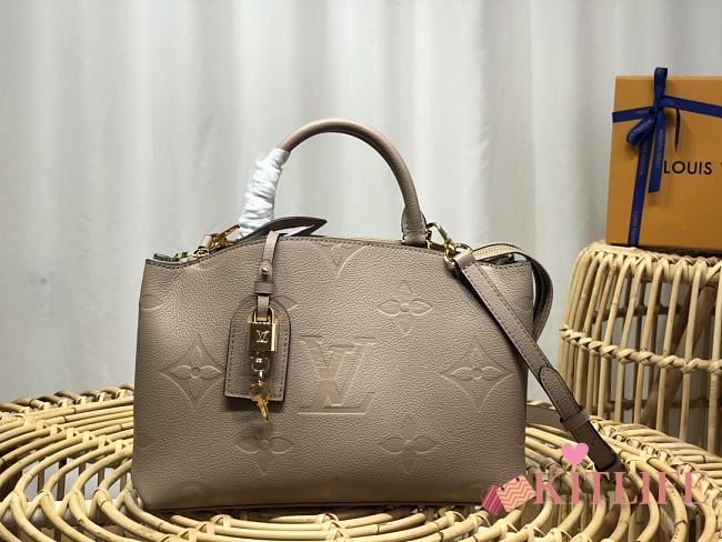 Louis Vuitton Petit Palais Monogram Empreinte Handbag Tourterelle - M58916 – 29 x 18 x 12.5 cm - 1