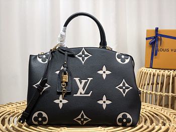 Kitlife Louis Vuitton Grand Palais Monogram Empreinte embossed Black/Beige - M45842 - 34 x 24 x 15 cm