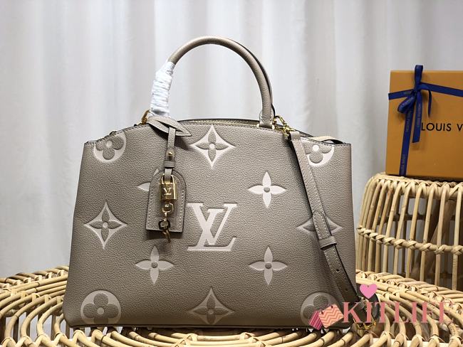Kitlife Louis Vuitton Grand Palais Monogram Empreinte embossed Tourterelle/Beige - M45842 - 34 x 24 x 15 cm - 1