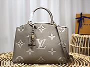 Kitlife Louis Vuitton Grand Palais Monogram Empreinte embossed Tourterelle/Beige - M45842 - 34 x 24 x 15 cm - 1