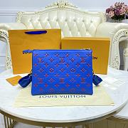 Kitlife Louis Vuitton Coussin PM Red Blue Leather - 26x20x12cm - 3