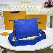 Kitlife Louis Vuitton Coussin PM Red Blue Leather - 26x20x12cm - 5