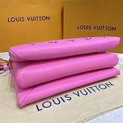 	 Kitlife Louis Vuitton Coussin PM Pink Blue Leather - 26x20x12cm - 2