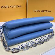 	 Kitlife Louis Vuitton Coussin PM Light Blue Leather - 26x20x12cm - 4