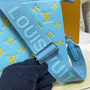 	 Kitlife Louis Vuitton Coussin PM Yellow Noen Blue Leather - 26x20x12cm - 3