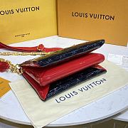 Kitlife Louis Vuitton Coussin PM Black Red Patent Leather - 26x20x12cm - 2
