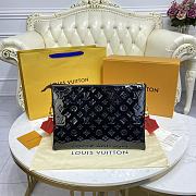 	 Kitlife Louis Vuitton Coussin MM Black Red Patent Leather - 34 x 24 x 12 cm - 2