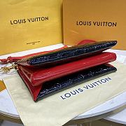 	 Kitlife Louis Vuitton Coussin MM Black Red Patent Leather - 34 x 24 x 12 cm - 3