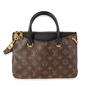 Kitlife Louis Vuitton Monogram Canvas & Black Leather Pallas BB - 26x21x8cm - 1