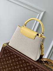 Kitlife Louis Vuitton Capucines BB Plume Yellow - 27x18x9cm - 5