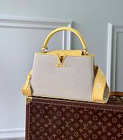 	 Kitlife Louis Vuitton Capucines MM Plume Yellow - 31.5x20x11cm - 1