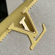 	 Kitlife Louis Vuitton Capucines MM Plume Yellow - 31.5x20x11cm - 2