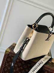 Kitlife Louis Vuitton Capucines MM Black - 31.5x20x11cm - 5