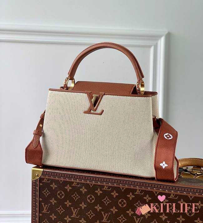 	 Kitlife Louis Vuitton Capucines MM Brown - 31.5x20x11cm - 1
