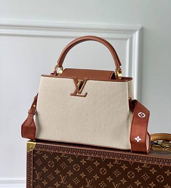 	 Kitlife Louis Vuitton Capucines MM Brown - 31.5x20x11cm