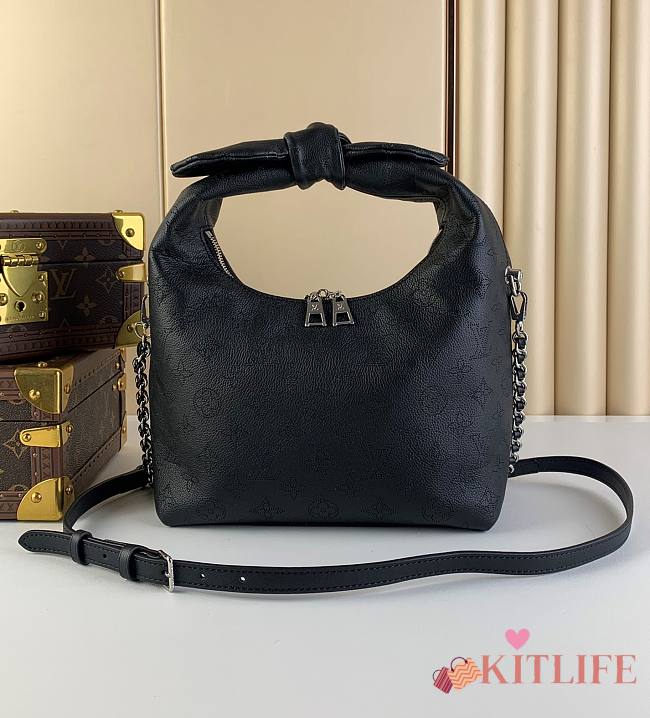 Kitlife Louis Vuitton Why Knot Pm Black - M20703 - 34x28x12cm - 1