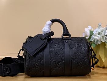 Kitlife Louis Vuitton KEEPALL BANDOULIÈRE 25 Black - M20900 - 25 x 15 x 11 cm