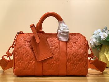 	 Kitlife Louis Vuitton KEEPALL BANDOULIÈRE 25 Orange - M20930 - 25 x 15 x 11 cm