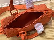 	 Kitlife Louis Vuitton KEEPALL BANDOULIÈRE 25 Orange - M20930 - 25 x 15 x 11 cm - 4