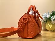	 Kitlife Louis Vuitton KEEPALL BANDOULIÈRE 25 Orange - M20930 - 25 x 15 x 11 cm - 3