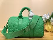 	 Kitlife Louis Vuitton KEEPALL BANDOULIÈRE 25 Green - M20900 - 25 x 15 x 11 cm - 3