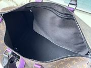 Kitlife Louis Vuitton KEEPALL BANDOULIÈRE 50 Monogram Canvas Purple - M44740 - 50 x 29 x 23 cm - 4