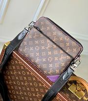 Kitlife Louis Vuitton Trio Messenger Monogram Purple Bag - M69443 - 25 x 18.5 x 7 cm - 1