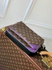 Kitlife Louis Vuitton Trio Messenger Monogram Purple Bag - M69443 - 25 x 18.5 x 7 cm - 2