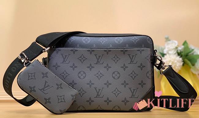 	 Kitlife Louis Vuitton Trio Messenger Monogram Bag - M69443 - 25 x 18.5 x 7 cm - 1