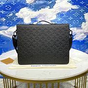Kitlife Louis Vuitton S LOCK BRIEFCASE Black Taurillon Monogram - M20835 - 39 x 30 x 4 cm - 3