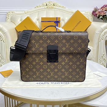 Kitlife Louis Vuitton S LOCK BRIEFCASE Brown Monogram - M20835 - 39 x 30 x 4 cm