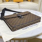 Kitlife Louis Vuitton S LOCK BRIEFCASE Brown Monogram - M20835 - 39 x 30 x 4 cm - 5