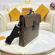 Kitlife Louis Vuitton S LOCK BRIEFCASE Brown Monogram - M20835 - 39 x 30 x 4 cm - 3