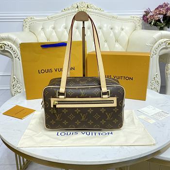 Kitlife Louis Vuitton Cite MM Shoulder Bag - M51182 - 18*W27.5*D12cm