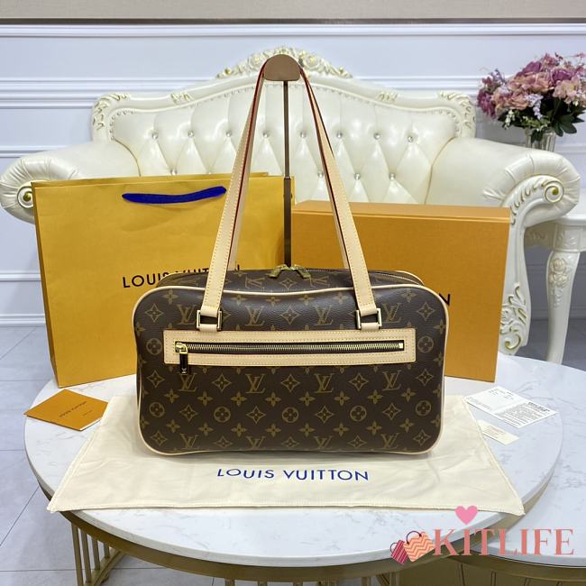 	 Kitlife Louis Vuitton Cite PM Shoulder Bag - M5118 - 23*W37*D12cm - 1