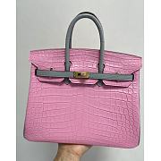 	 Kitlife Hermes Birkin 25 Exotic Matte Pink Leather - 25cm - 1