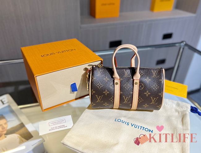 Kitlife Louis Vuitton Micro Keepall Bag Charm Key holder  - 1