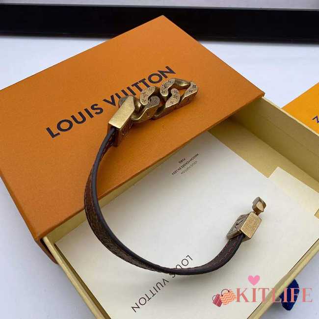 Kitlife Louis Vuitton New Monochain Reverso Bracelet  - M6522E - 1