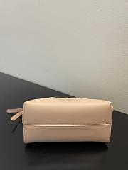 Kitlife Fendi By The Way Mini Small Boston bag in dove grey leather - 20.5x12x.9cm - 5