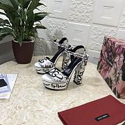 	 Kitlife D&G platform sandals white - 1