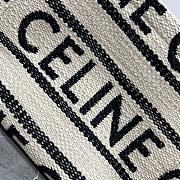 Kitlife Celine Small Cabas Thais In Textile Black - 29×19×13 cm - 4