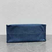 	 Kitlife Celine Small Cabas Calfskin Denim Blended Farbics - 41 X 28 X 17 - 5