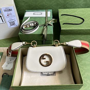 Kitlife Gucci Blondie mini bag white - W22cm x H13cm x D5.5cm 