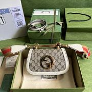 	 Kitlife Gucci Blondie mini bag beige ebony - W22cm x H13cm x D5.5cm - 1