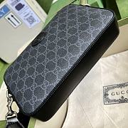 Kitlife Gucci GG Supreme shoulder bag black - 24×16×4.5cm - 2