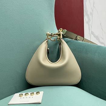 	 Kitlife Gucci Attache small shoulder bag beige - W23cm x H22cm x D5cm